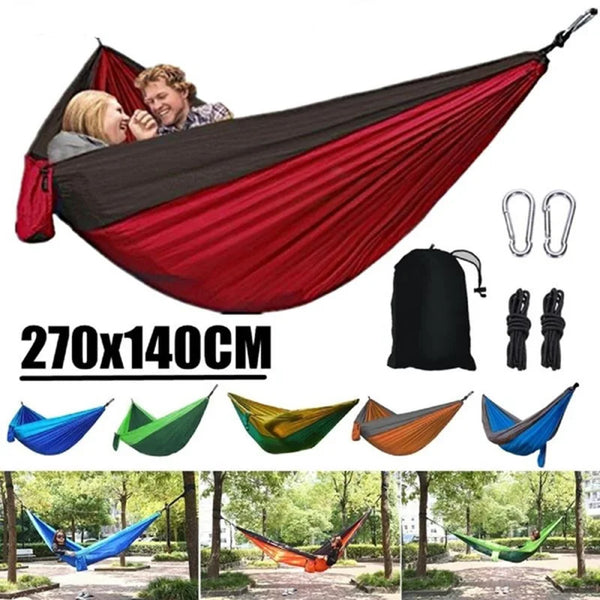 Ultralight Travel Hammock - Parachute Nylon