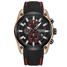 MEGIR Men's Luxury Sport Military Chronograph Watch – Analog-Digital Waterproof