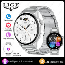 LIGE Smart Watch - Full Touchscreen - Bluetooth Calling - 1.39