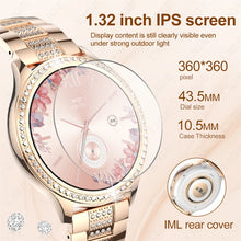 LIGE Women's Smartwatch - Bluetooth Call, Health Tracker, Waterproof