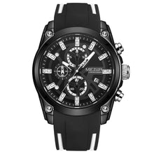 MEGIR Men's Luxury Sport Military Chronograph Watch – Analog-Digital Waterproof