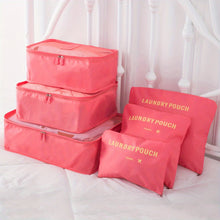 6pcs Travel Bag Set: Suitcase Packing Cubes