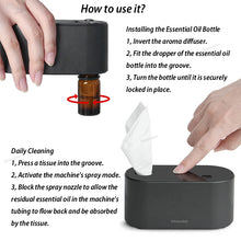 KINSCOTER Portable Aroma Diffuser - Compact Essential Oil Nebulizer for Home, Office & Travel