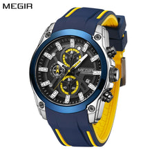 MEGIR Men's Luxury Sport Military Chronograph Watch – Analog-Digital Waterproof