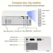 M100 Mini Projector Home Led Portable