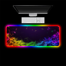 RGB Gaming Mouse Pad - Large - Luminous LED - Non-Slip - Rubber Base