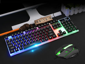 Colorful Backlit Gaming Usb Wired Gaming Keyboard