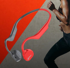 E300 Air Conduction Bluetooth Sports Headphones – Grey & Black, IPX5 Waterproof, 8-10H Battery