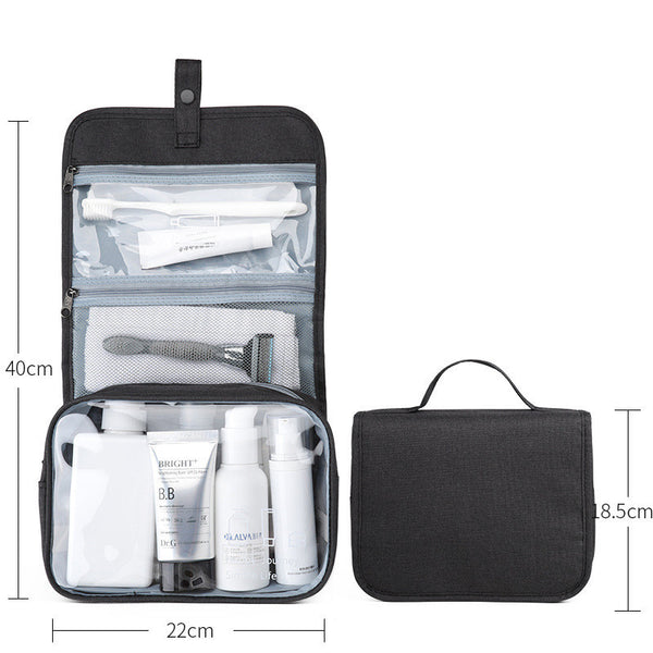 Men's Travel Toiletry Bag - Stylish & Durable for Business Trips & Everyday Use