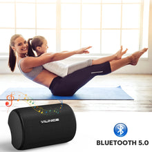 Bluetooth Speaker Portable, IPX7 Waterproof Wireless Outdoor Speaker, TWS Pairing, 12H Playtime, Black