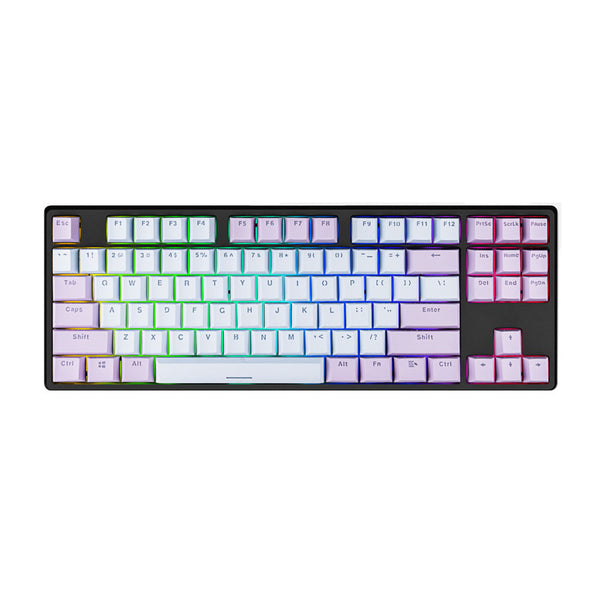 Chief Player Lang MK8 Mechanical Keyboard 87-key RGB Gaming Office Backlit Mute Blue Red G Yellow Axis Jiadalon